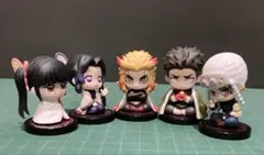 鬼滅の刃　すわらせ隊　ガチャポンフィギュア　ミニフィギュア