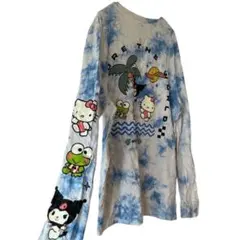 ✴️HELLO KITTY キティ　サンリオ　タイダイTシャツ 【L~XL】