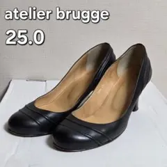 atelier brugge アトリエブルージュ 走れるパンプス ブラック 25のサムネイル