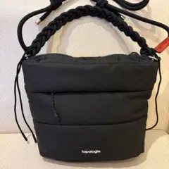 【美品】topologie Besace ショルダーバッグ 3way ブラック