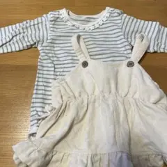 mocmof(モクモフ) ベビーロンパース、ワンピースセット