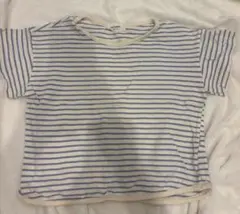 韓国子ども服 my bebe ボーダー Tシャツ Lサイズ