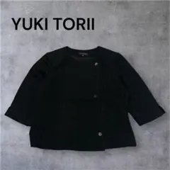 YUKI TORII 高級 フォーマルジャケット 冠婚葬祭 卒業式 11号　L