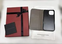 ボナベンチュラ iPhone15Proケース ストラップ付き エトープ - メルカリ