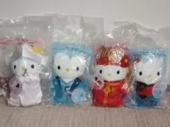 マクドナルド ハローキティ&ディアダニエル ウェディングぬいぐるみ 4体セット