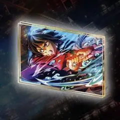 り*ん様 鬼滅の刃 WEBSHOPくじ KV A賞ビッグレイヤードアクリルパネル