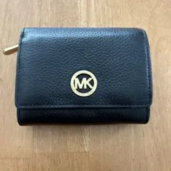 マイケルコース　MICHAEL KORS ブラック 二つ折り財布