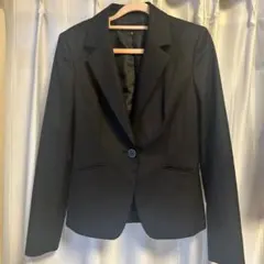 INDIVI ブラック スーツジャケット40・パンツ38 セットMサイズ　9号