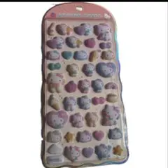 ハローキティー　コットンパフィーシール　新品未使用品