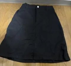 黒 台形スカート