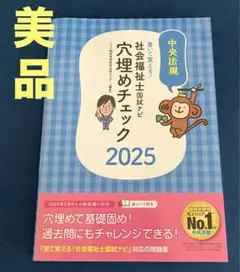 【美品】書いて覚える!社会福祉士国試ナビ穴埋めチェック2025