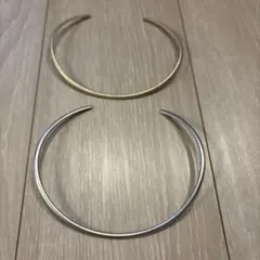 ゴールド シルバー チョーカー