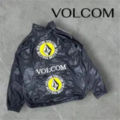 VOLCOM　ナイロンジャケット　刺繍ロゴ　90s　希少　デカロゴ　y2kのサムネイル