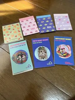 Disneyミニメモ帳残り3割程中古お裾分けファイルにも♡訳あり定形外ノート♡