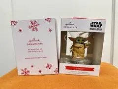 Hallmarkホールマーク マンダロリアン グローグー クリスマスオーナメントのサムネイル