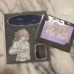 鬼滅の刃】モクテル デザートアクリルスタンド&缶バッジ 2セット／冨岡