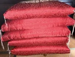 【特製】　高級座布団五枚組房付き　(箱有り)