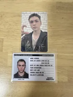 SEVENTEEN セブチ バーノン weverse特典 トレカ IDカード