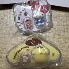 サンリオ　キャラクターズ　パッケージチャーム　キティ　プリン