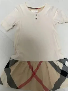 バーバリー ワンピース　6y 120 ノバチェック