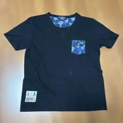 Psycho Bunny Vネック Tシャツ カモフラポケット