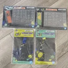 スプラトゥーン　一番くじ 4種セット イカしたネームプレート