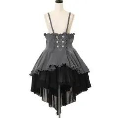 5/30まで！ATELIER PIERROT ホーンテッドドレス 白黒 - メルカリ