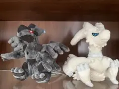Pokemon fit ゼクロム レシラム ぬいぐるみ セット