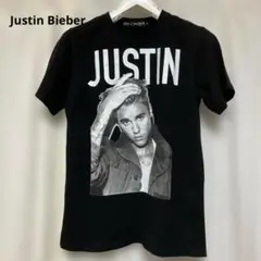 Justin Bieber プリントTシャツ M 黒のサムネイル