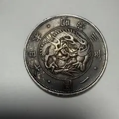 希少】旧1円銀貨 明治3年（1870年）重量約27g 古銭 一圓銀貨 - メルカリ
