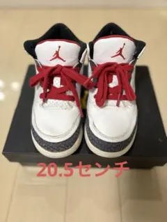 ナイキ　ジョーダン3 レトロ　キッズ　20.5cmのサムネイル