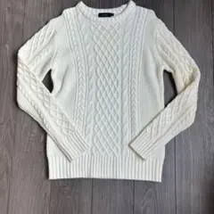 roshell ニット 長袖 ホワイト