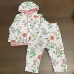 baby GAP 花柄リバーシブルパーカーセット 6-12ヶ月　セットアップ