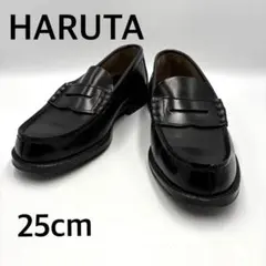 HARUTA ハルタ9064コイン ローファー　4E レザー　本革　25cmのサムネイル