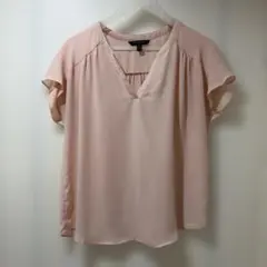 Banana Republic 半袖ブラウス ピンク Mサイズのサムネイル