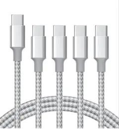 usb c ケーブル【1m+1m+2m+2m 4本】タイプc ケーブル Type