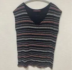 COMPTOIR DES COTONNIERS ノースリーブ vネック　リネン