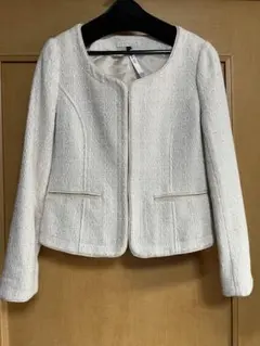 クリーニング済みプロポーションボディドレッシングのツイードジャケット