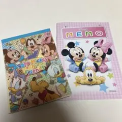 【平成レトロ】Baby Mickey & Friends メモ帳