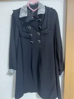 ROJITA ビジュー付きリボン ミニワンピース