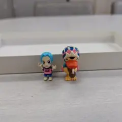 ワンピース ミニフィギュア ビビとカルー