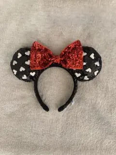 ディズニー ハート模様カチューシャスパンコール