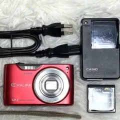 CASIO EXILIM EX-ZS27 レッド コンデジ 1610万画素 6倍 - メルカリ