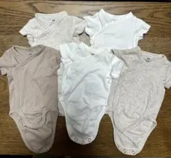 H&M ベビー肌着 5枚セット 0-1ヶ月