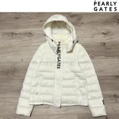 【PEARLY GATES】パーリーゲイツ 2way ロゴワッペン ダウン 1 PEARLY GATES】パーリーゲイツ 2way ロゴワッペン ダウン 1