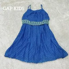ギャップキッズ ノースリーブ ワンピース 160cm 刺繍 総柄 サンドレスのサムネイル
