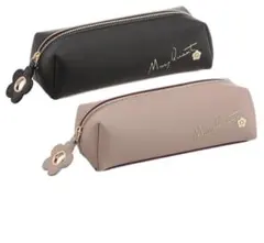 Mary Quant ロゴ入りポーチ 2色セット