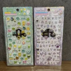 ジュエルプチドロップステッカー　シール2枚セット