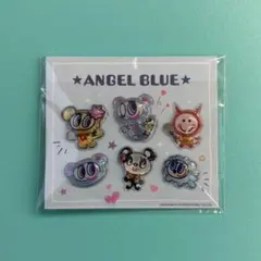 セブンイレブン　エンジェルブルー　ナルミヤ　なるみやシール ぷっくりシール