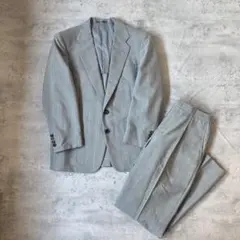 90s Burberry’s バーバリー　グレー　セットアップ　シングル